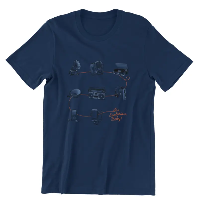 Camiseta Evolução
