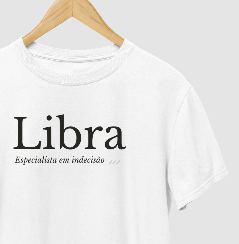 Camiseta signo Libra