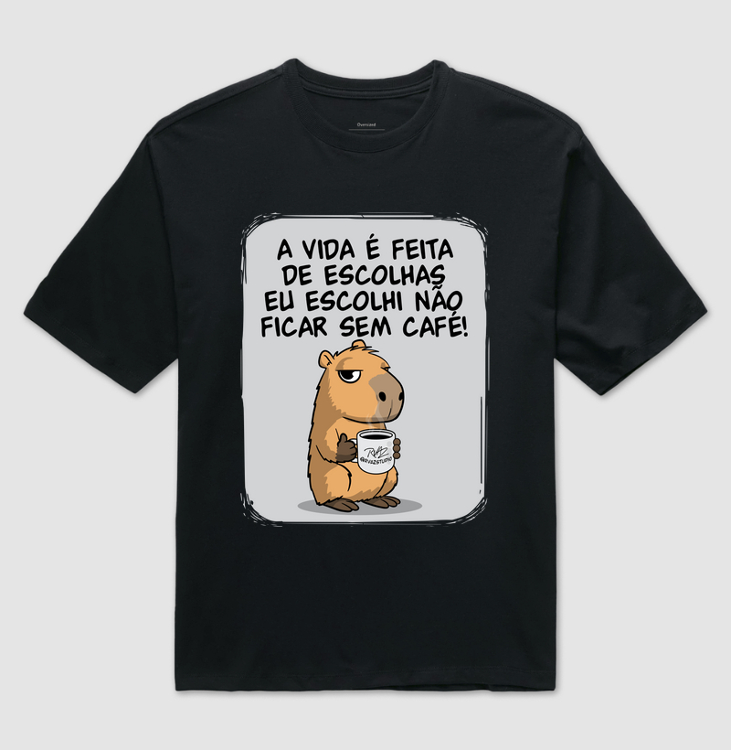 Camiseta Capivara Café