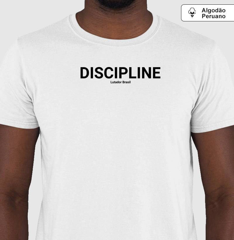 Camiseta Discipline Branco 