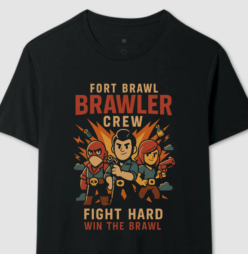 Fort Brawl Brawler Crew Stars Retro Series