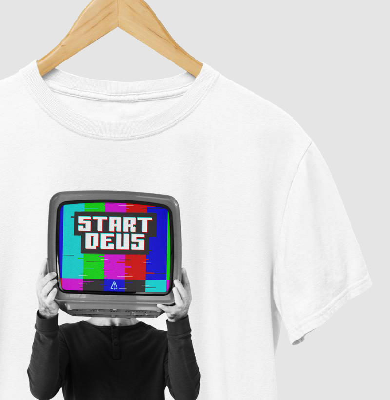 Camiseta Start Deus