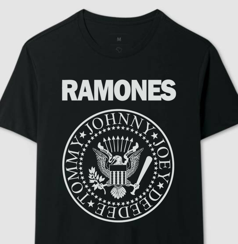 Ramones - White Logo
