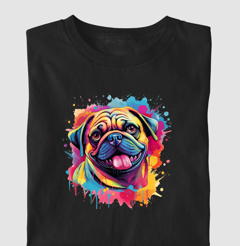 Pug Graffiti