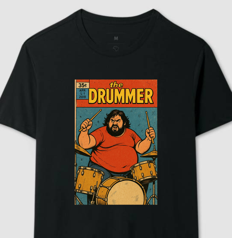 CAMISETA HQ DRUMMER