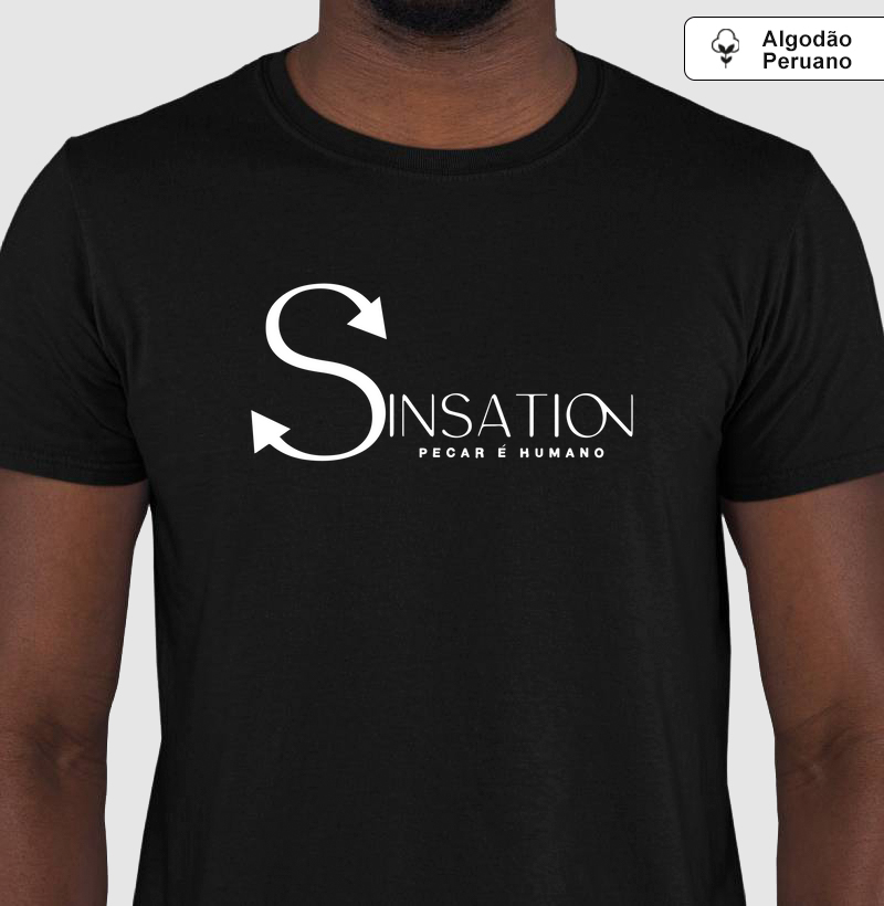 Algodão Peruano - Sinsation - Logo in White