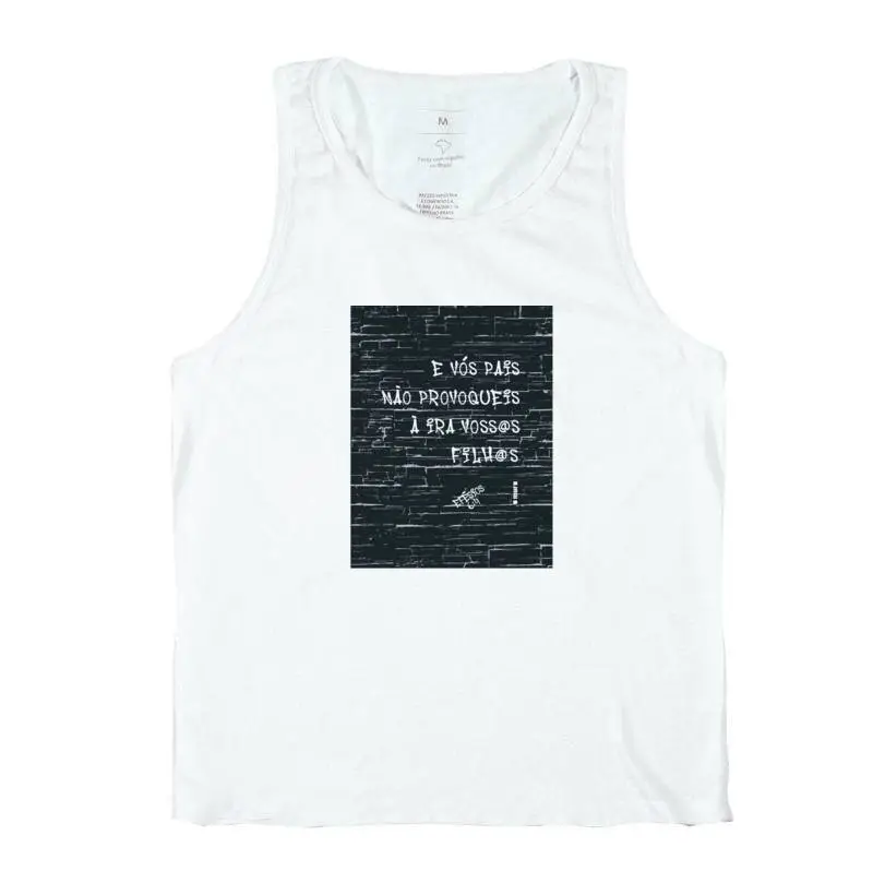 camiseta regata | não provoqueis