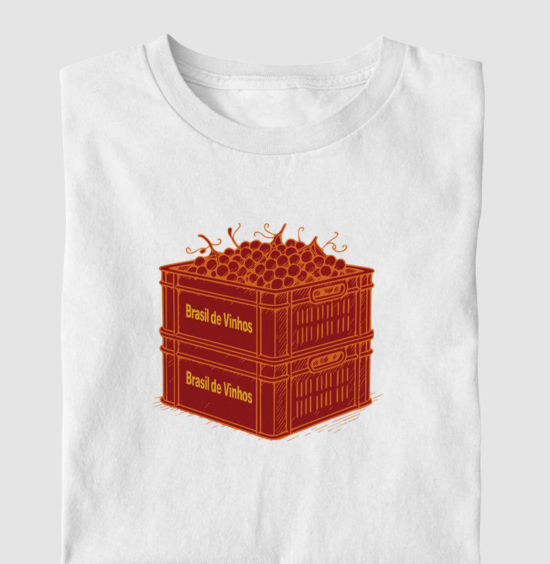 Camiseta Brasil de Vinhos - Caixa