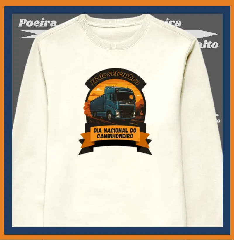  Suéter Caminhoneiro Nacional