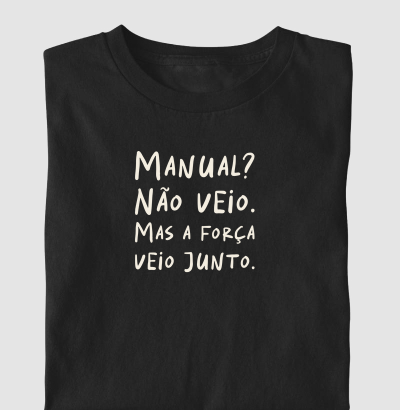 Manual não veio