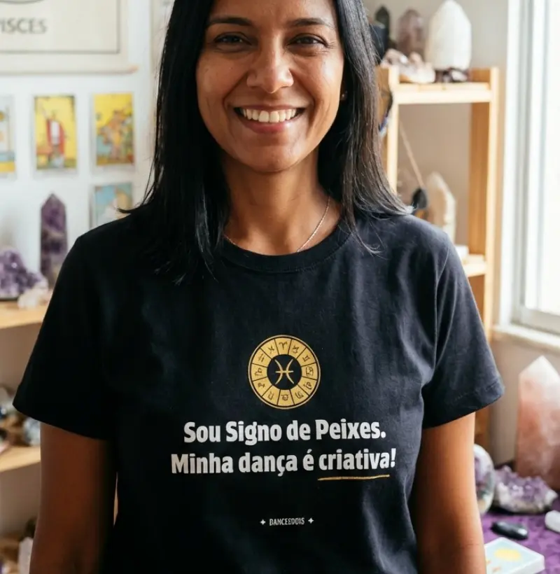 Sou Signo de Peixes. Minha dança é criativa
