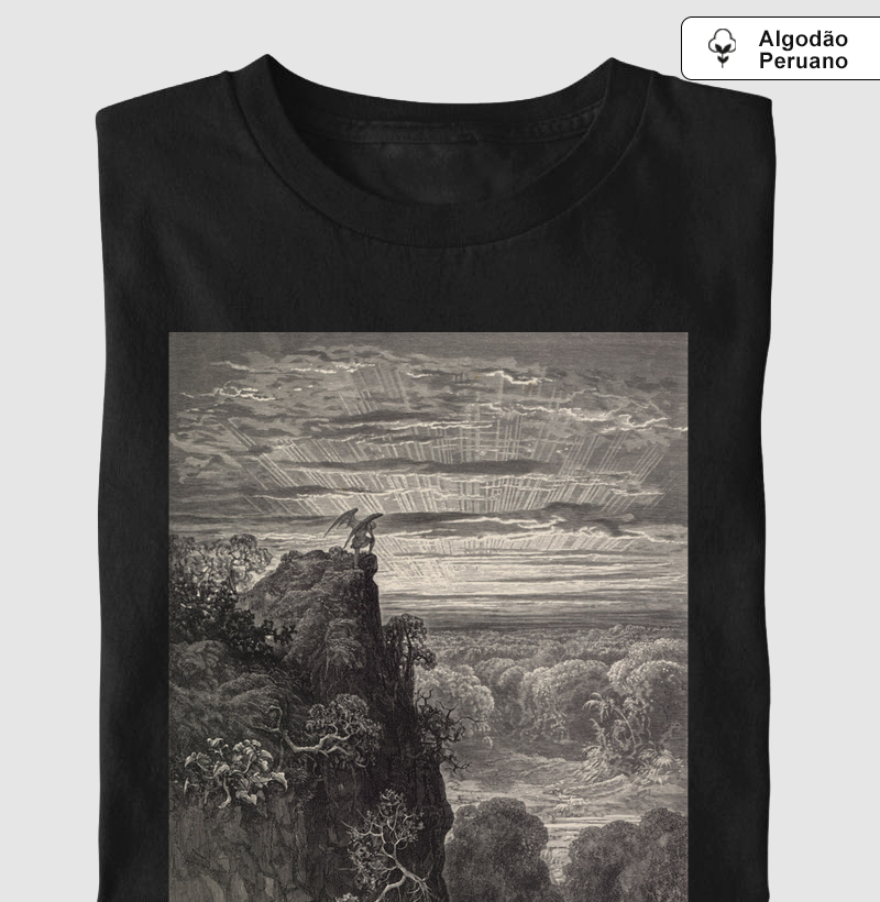 Camiseta O Anjo Caído, Paraíso Perdido