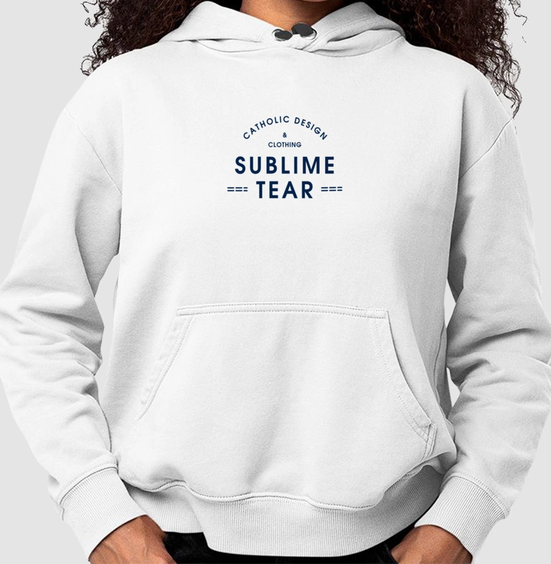 Moletom Sublime Tear Branco