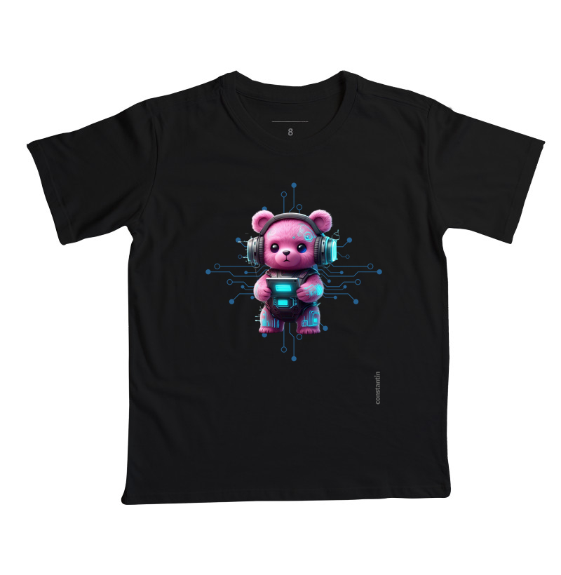 Urso tecnológico pink