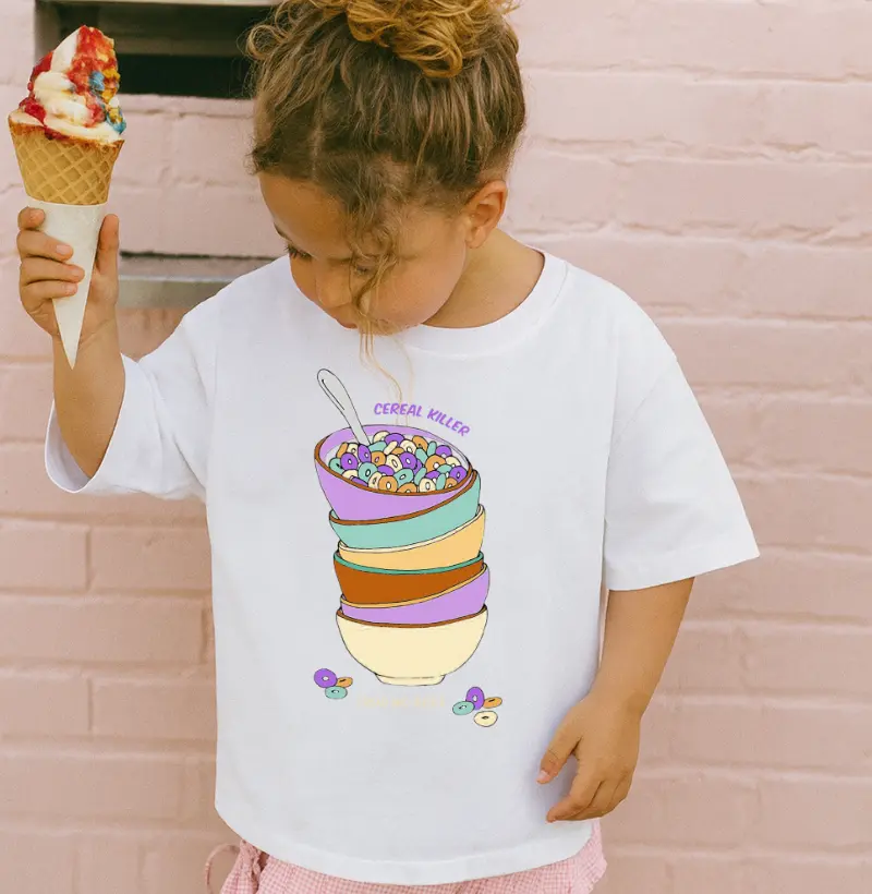 Camiseta Infantil Cereal Killer