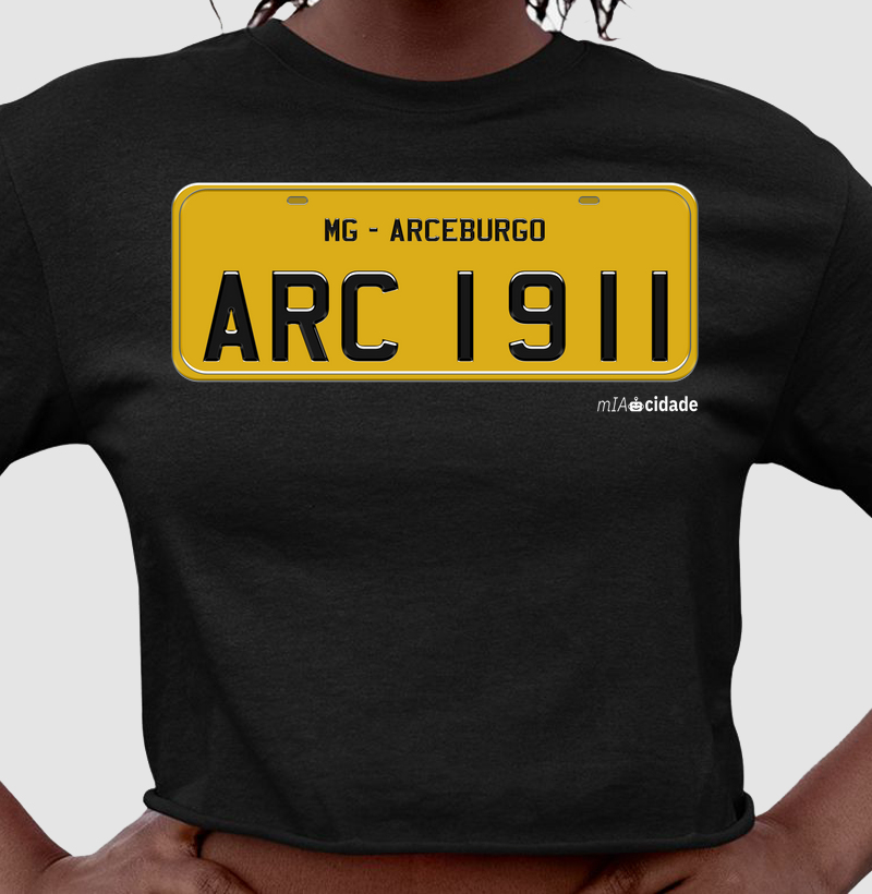 Placa de carro de Arceburgo