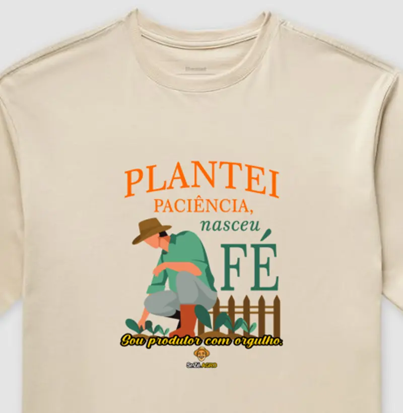 Plantei paciência, nasceu Fé