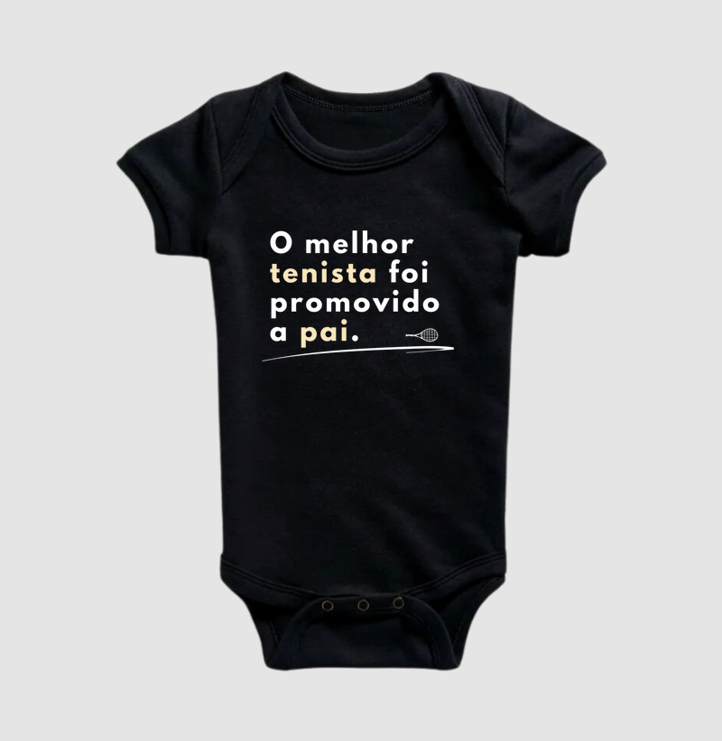 O melhor tenista foi promovido a pai - Baby