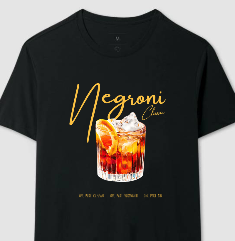 Camiseta Negroni Classic 01