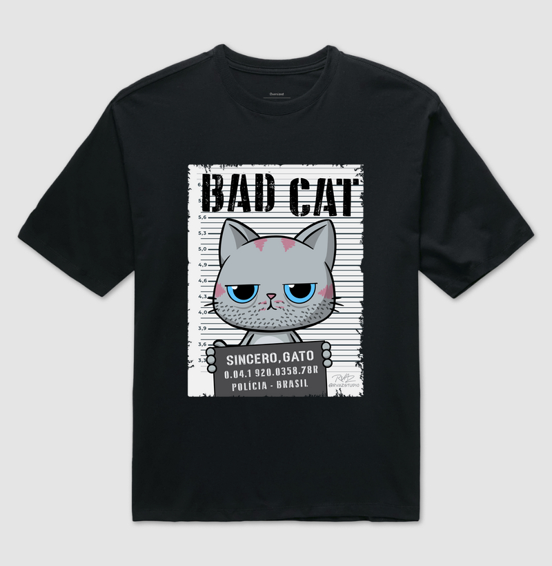 Camiseta Bad Cat