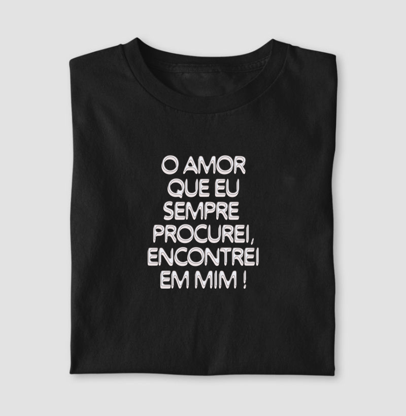 O Amor que sempre procurei