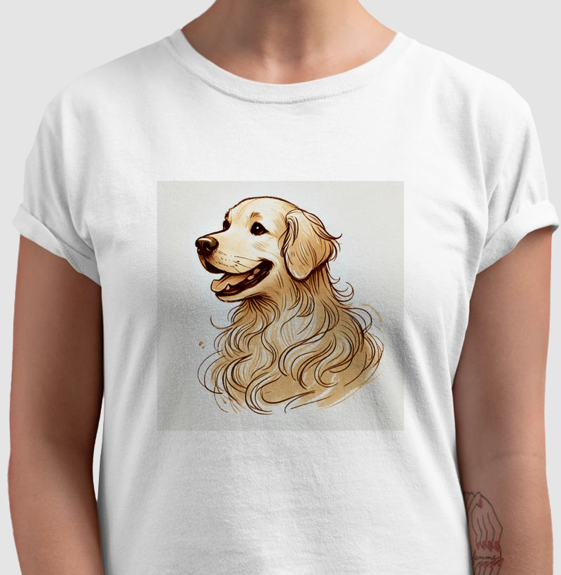 Golden Retriever - Pelos e Tintas 