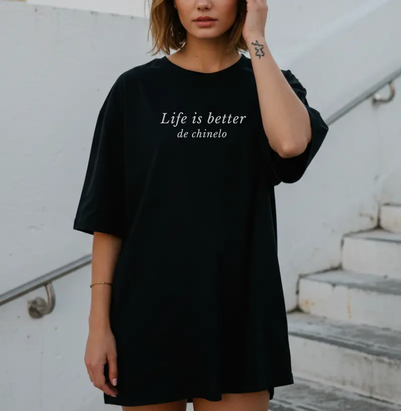 Life is better de chinelo