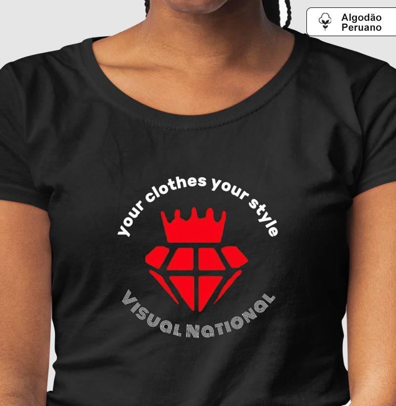 Camiseta Algodão Peruano YCYS Diamond - VN 