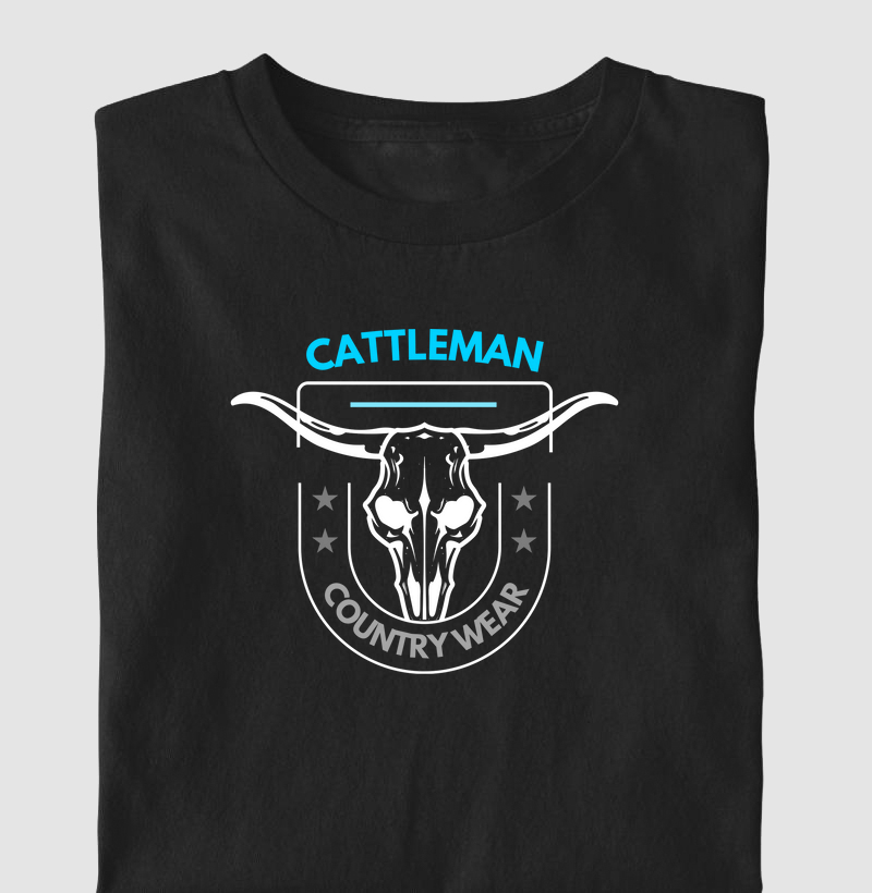 Camiseta long horn