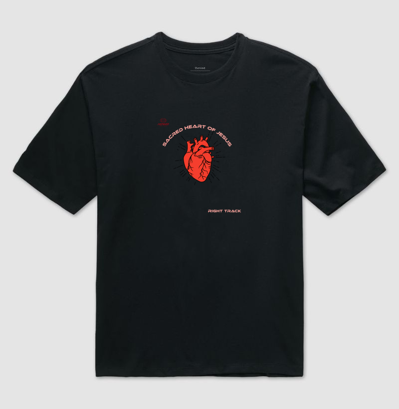 Camiseta Coração de Jesus