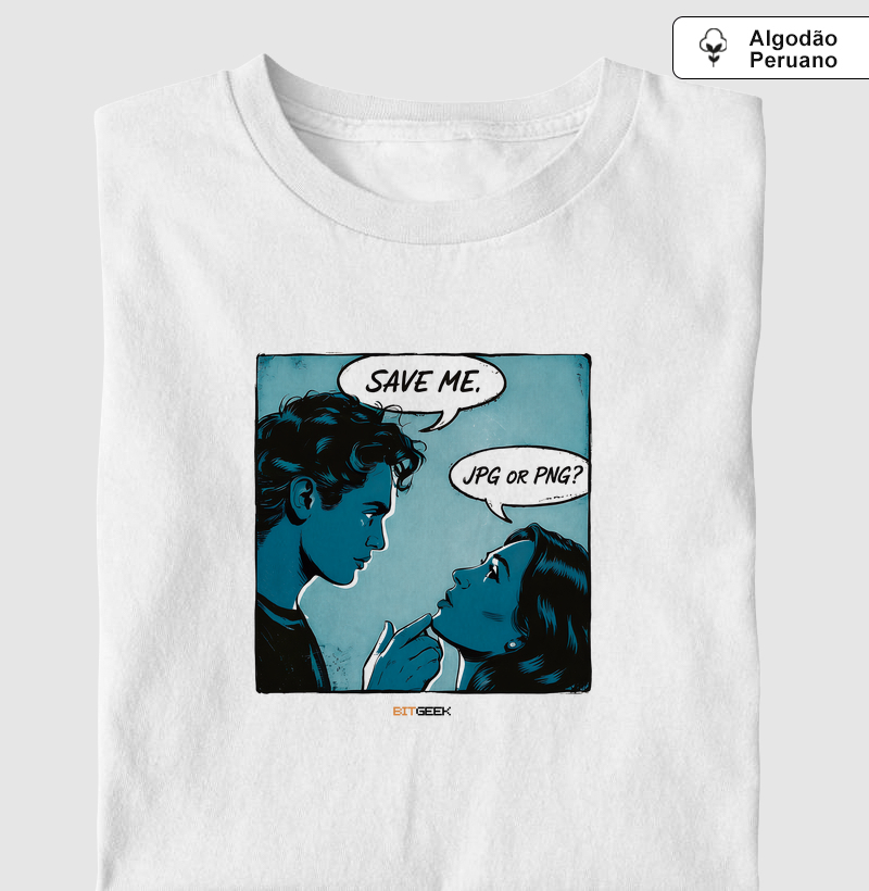 Camiseta Algodão Peruano Drama Digital