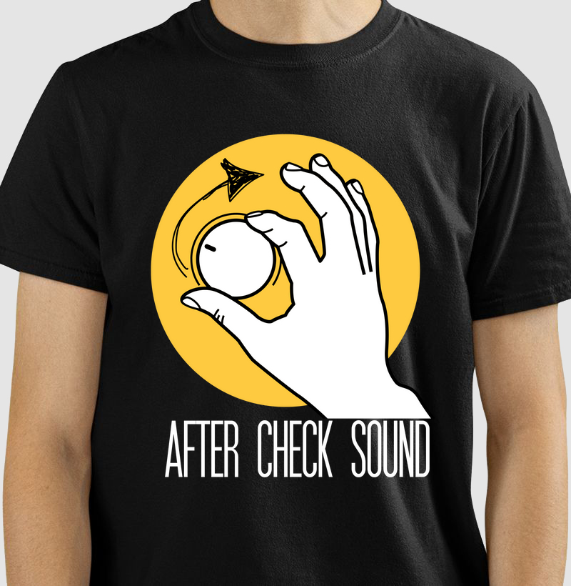CAMISETA AFTER CHECK SOUND