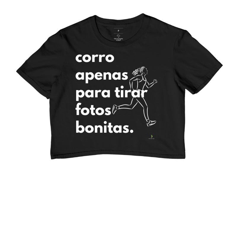 Corro para tirar fotos bonitas
