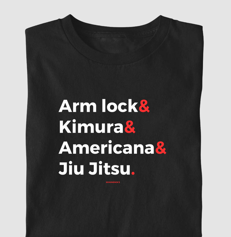 Camisa infantil Jiu Jitsu Arm Lock
