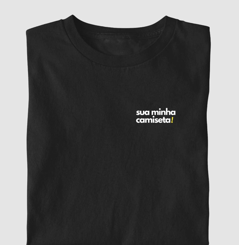 sua minha camiseta
