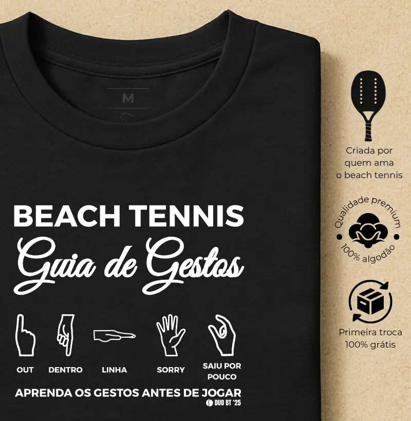 Beach Tennis Guia de Gestos