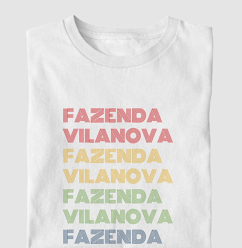 Fazenda Vilanova Letreiro Retrô
