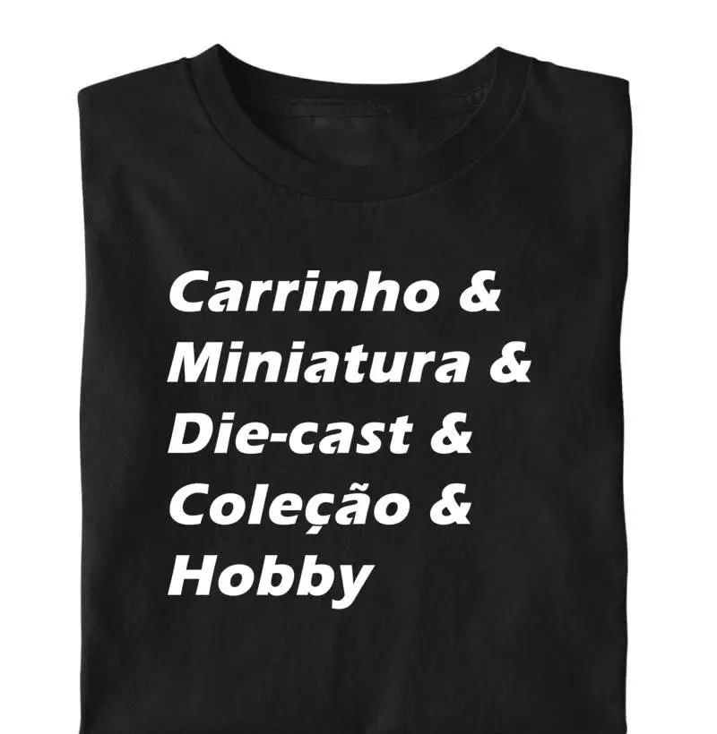 Camiseta Carrinho & Miniatura & Die-cast
