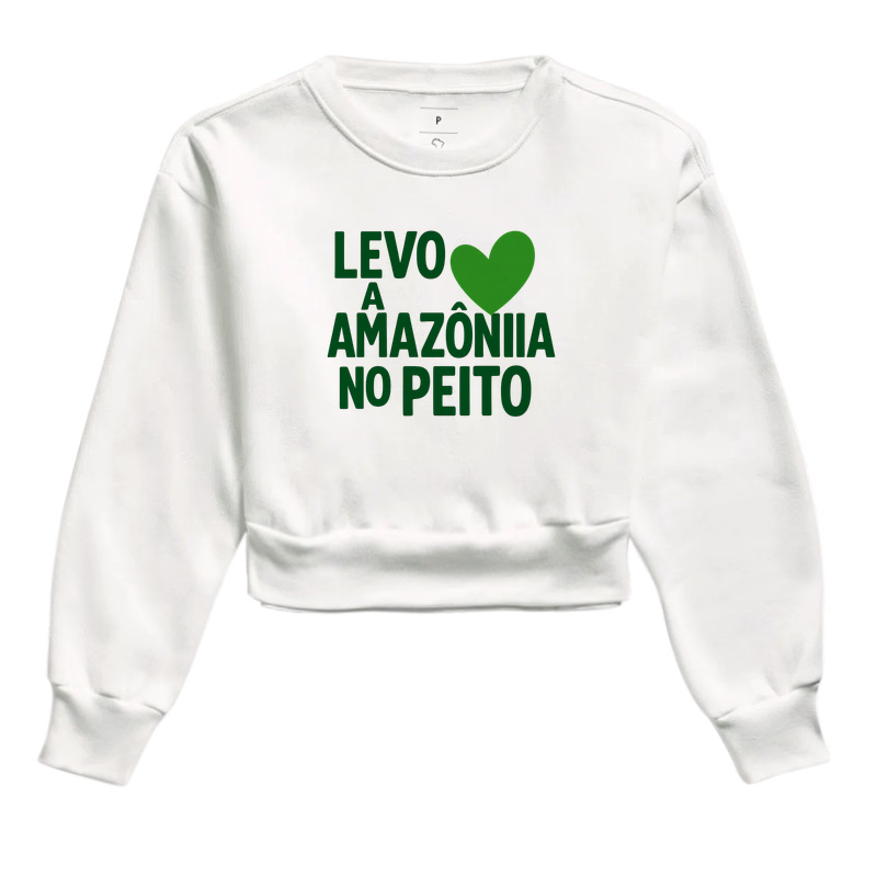 Levo a Amazônia no peito 
