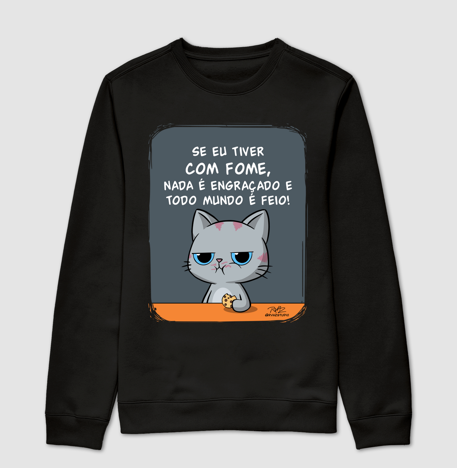 Camiseta Gato Sincero Fome