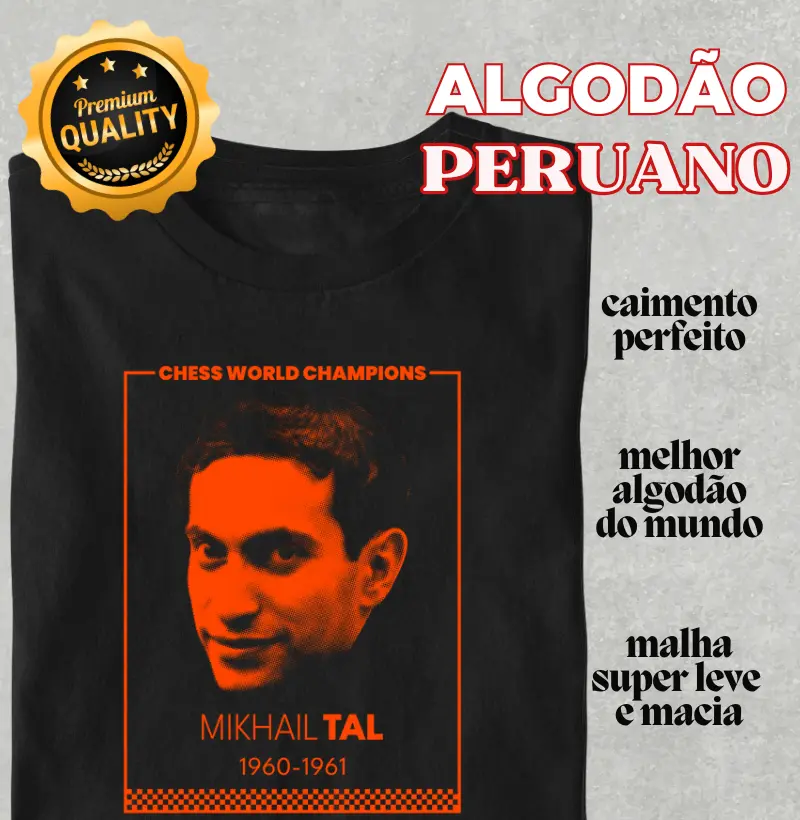 Série Campeões Mundiais - Mikhail TAL (FRAME)