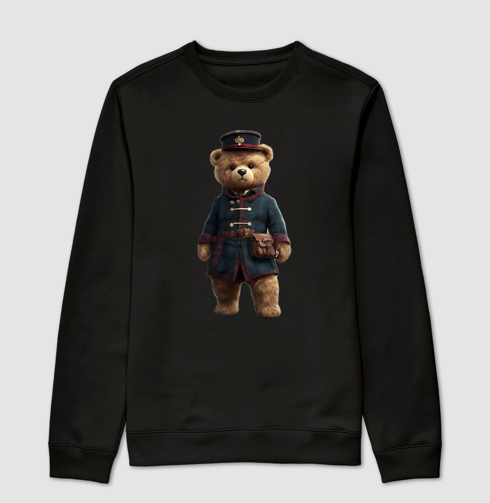 Scottish Bear alone