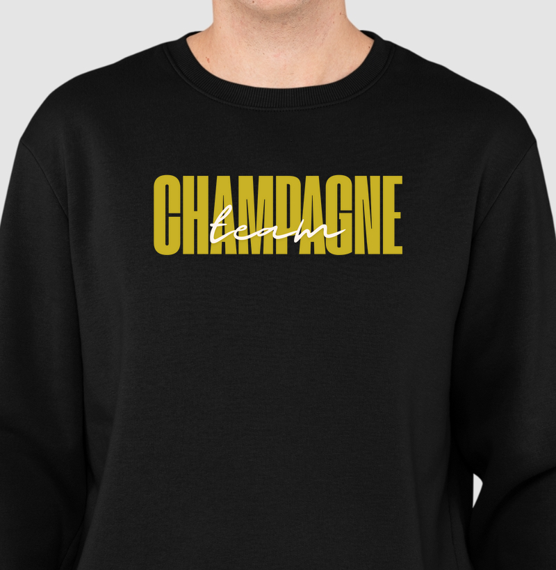 Moletom Champagne Team
