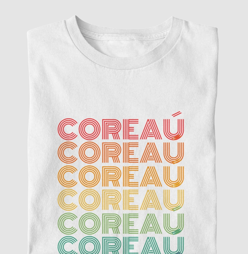 Coreaú Letreiro Retrô