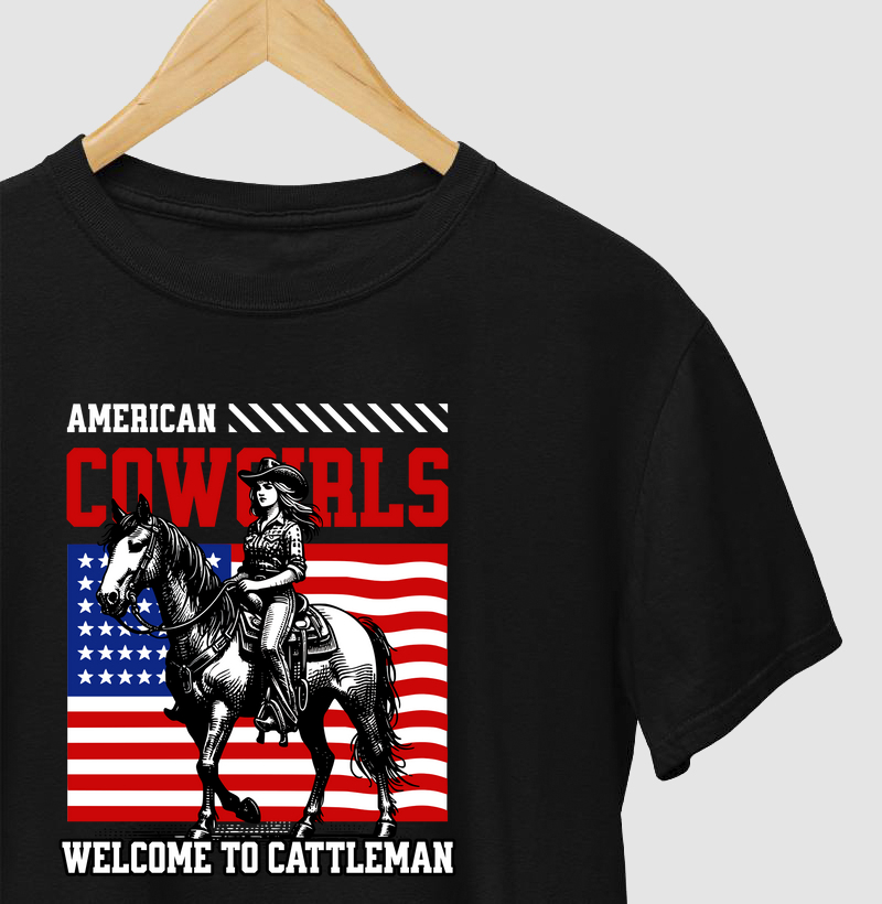 Camiseta Cowgirl American