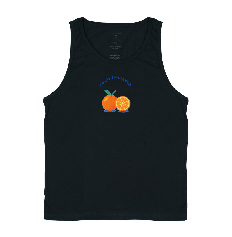 Regata "prefiro laranja"