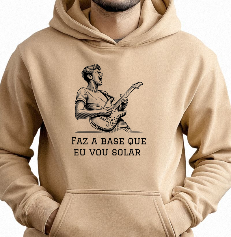 Camisa "Faz a base que eu vou solar" modelo 01