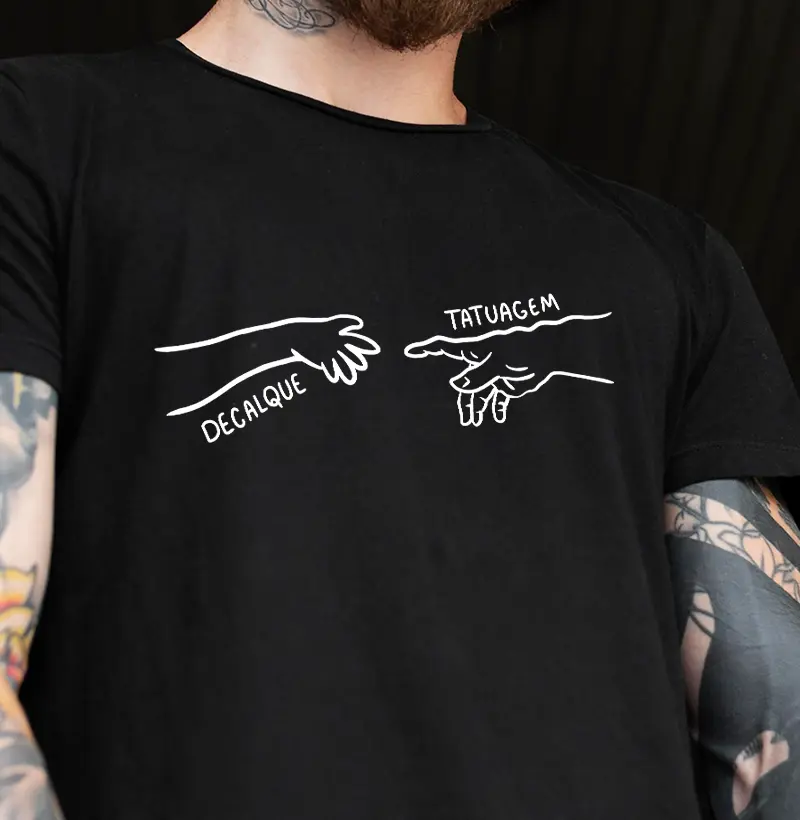 Decalque e tatuagem