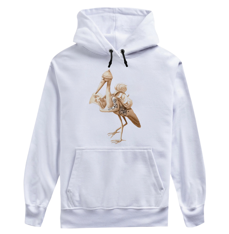 Camiseta Garça Viajante