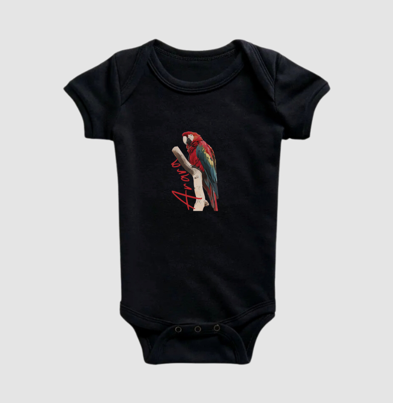 Baby Body - Minimalista Arara